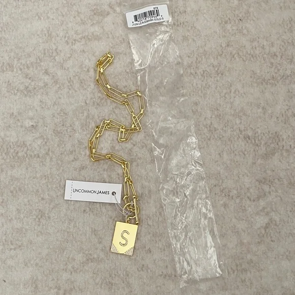 Uncommon James Gold Initial Necklace - Picture 1 of 7